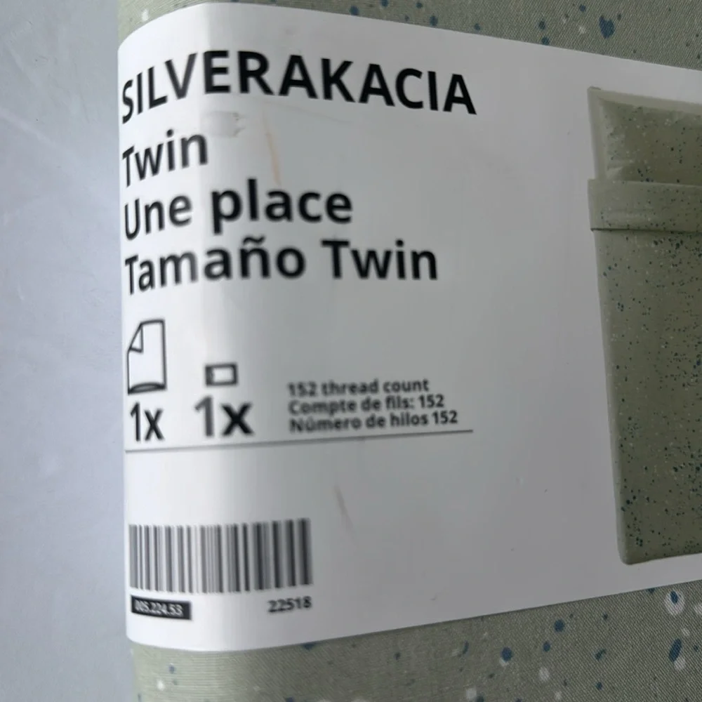 IKEA silverkacia twin